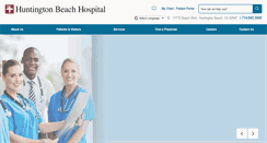 Desktop Screenshot of hbhospital.org